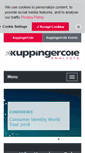 Mobile Screenshot of kuppingercole.com